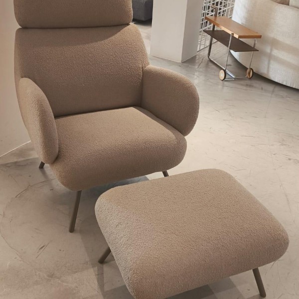 Poltrona e Puff Koken