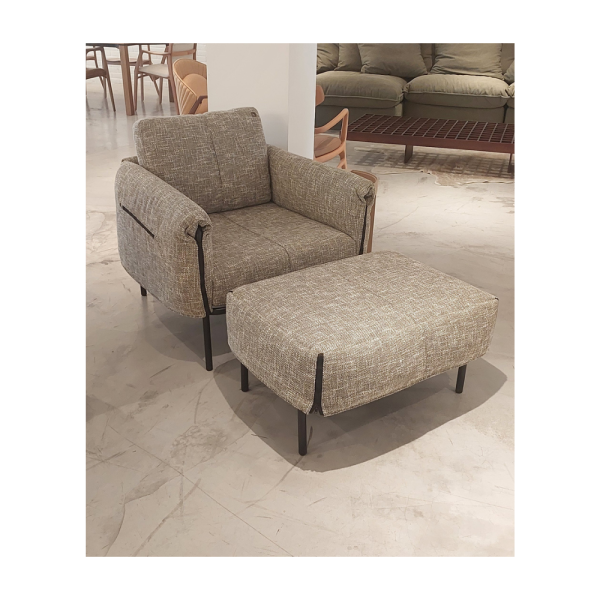 Poltrona Bro COM PUFE