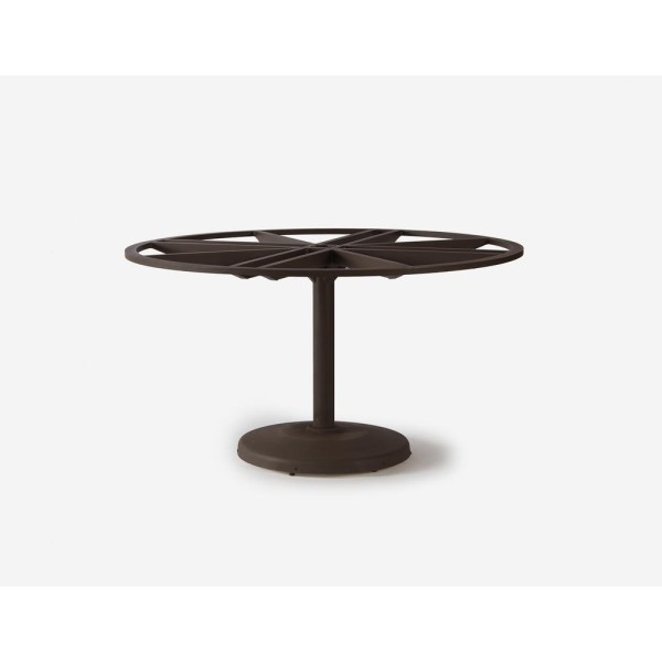 Base de Mesa em Concreto para Tampo de Mármore Calla