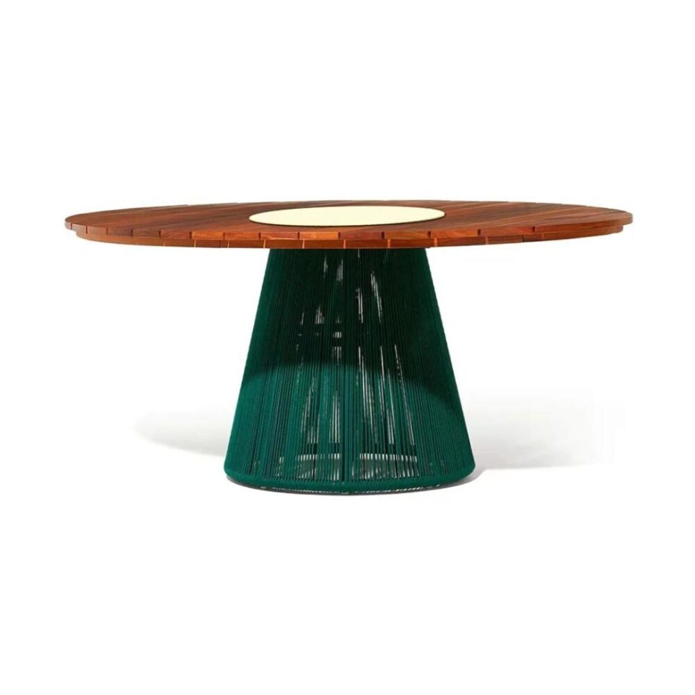 Mesa de Jantar Aram Tampo Giratório