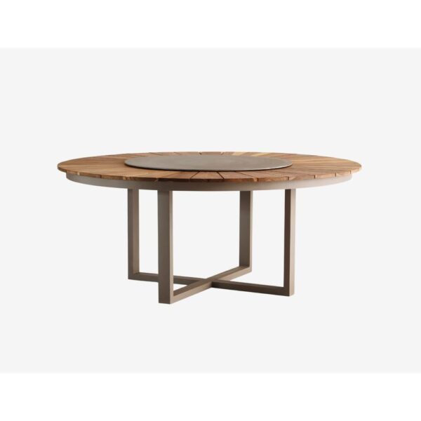 Mesa de Jantar com Giratório Quadra