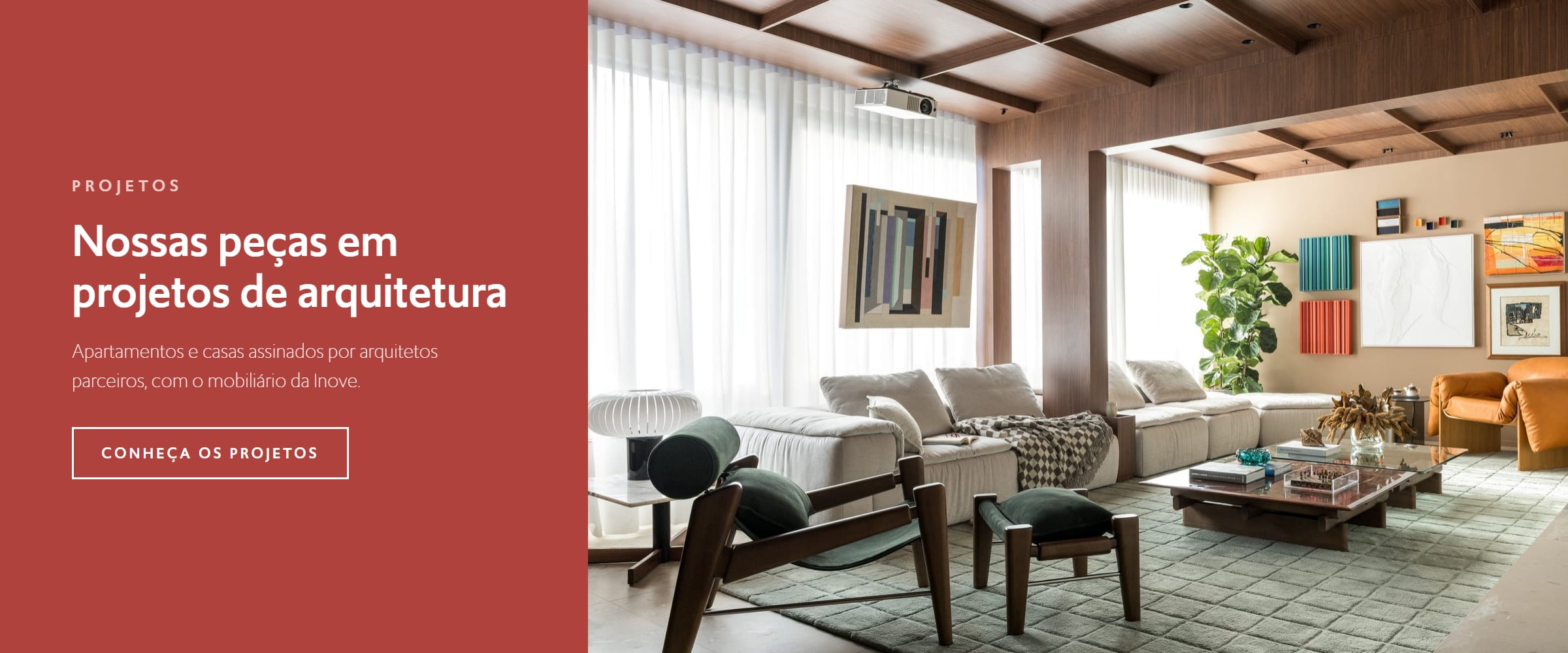 Nossas peças em projetos de arquitetura